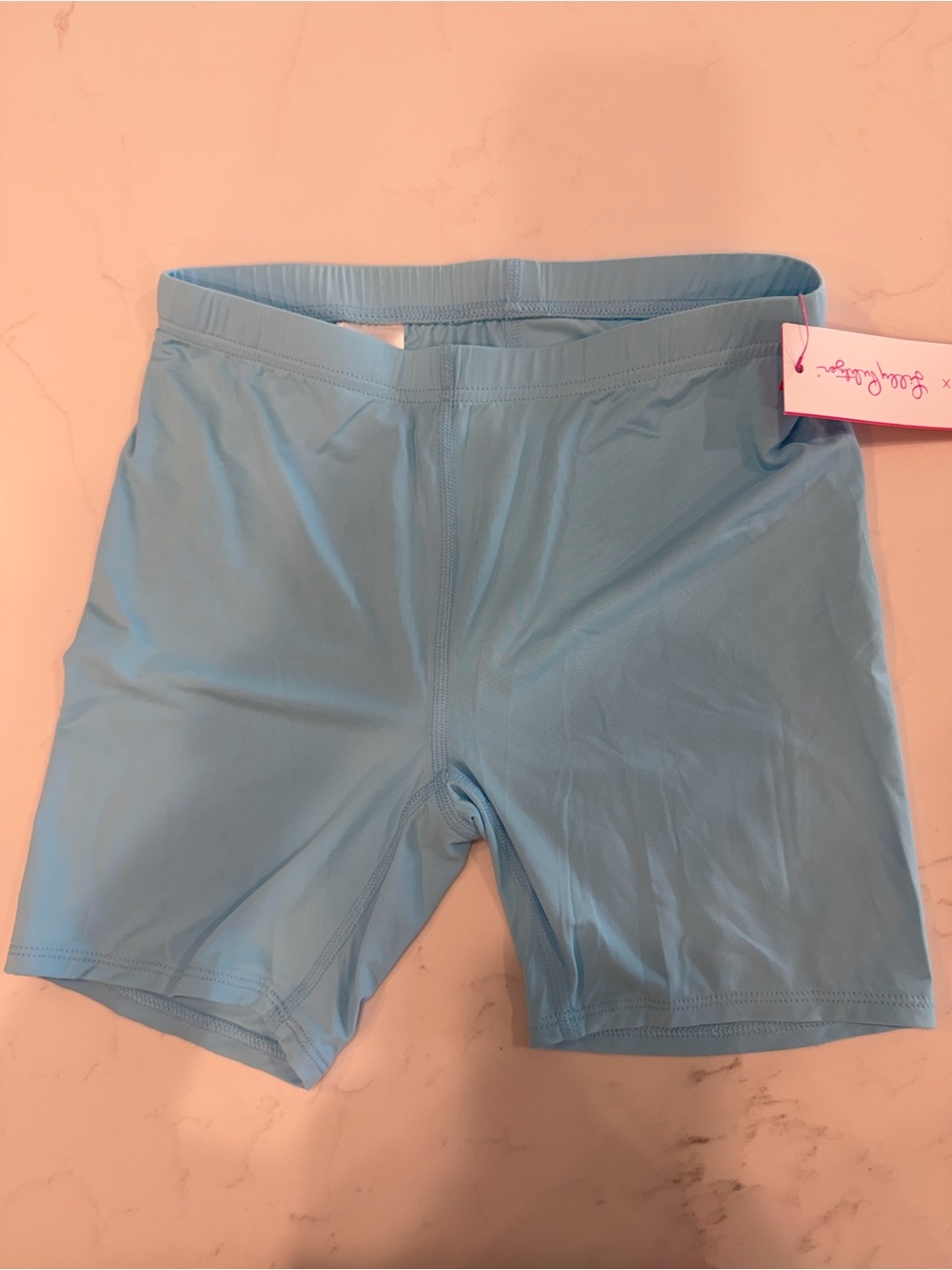 Lilly Pulitzer Light Blue Bike Shorts